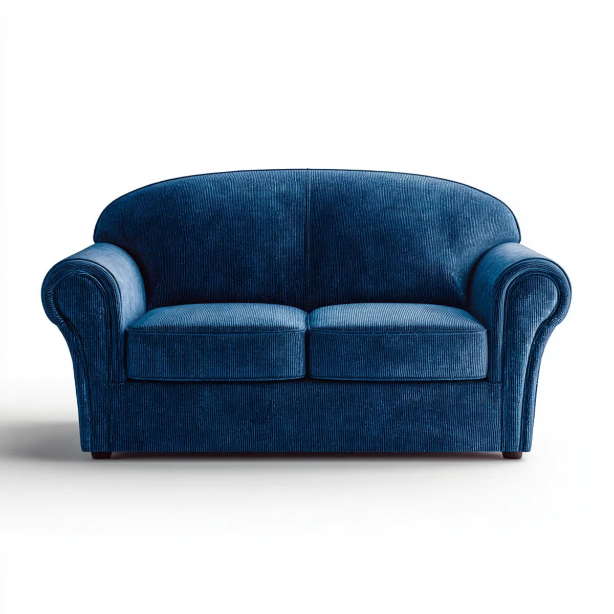 sofa 2-osobowa Niebieski 150 x 85 x 88 cm z pokrywą z poliestru